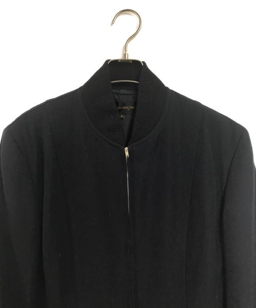 COMME des GARCONS（コムデギャルソン）COMME des GARCONS (コムデギャルソン) ロング変形ボンバーコート ネイビー サイズ:Mの古着・服飾アイテム