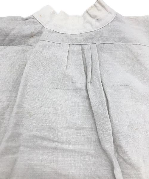 VINTAGE（ヴィンテージ）VINTAGE (ヴィンテージ) フレンチリネンアンティークワンピース アイボリー サイズ:不明の古着・服飾アイテム