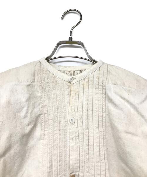 VINTAGE（ヴィンテージ）VINTAGE (ビンテージ) ヴィンテージスモックワンピース アイボリー サイズ:なしの古着・服飾アイテム