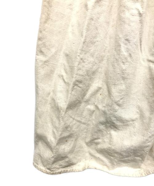 VINTAGE（ヴィンテージ）VINTAGE (ビンテージ) ヴィンテージスモックワンピース アイボリー サイズ:なしの古着・服飾アイテム