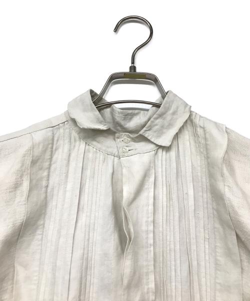 VINTAGE（ヴィンテージ）VINTAGE (ビンテージ) ヴィンテージスモックワンピース アイボリー サイズ:なしの古着・服飾アイテム