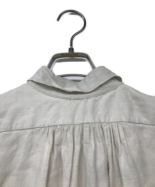 VINTAGE（ヴィンテージ）VINTAGE (ビンテージ) ヴィンテージスモックワンピース アイボリー サイズ:なしの古着・服飾アイテム