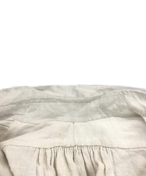 VINTAGE（ヴィンテージ）VINTAGE (ビンテージ) ヴィンテージスモックワンピース アイボリー サイズ:なしの古着・服飾アイテム