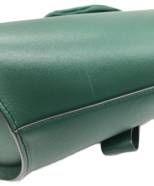 JIL SANDER（ジルサンダー）JIL SANDER (ジルサンダー) Sombrero レザーバッグ グリーンの古着・服飾アイテム