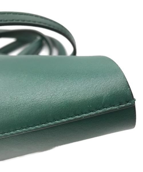 JIL SANDER（ジルサンダー）JIL SANDER (ジルサンダー) Sombrero レザーバッグ グリーンの古着・服飾アイテム