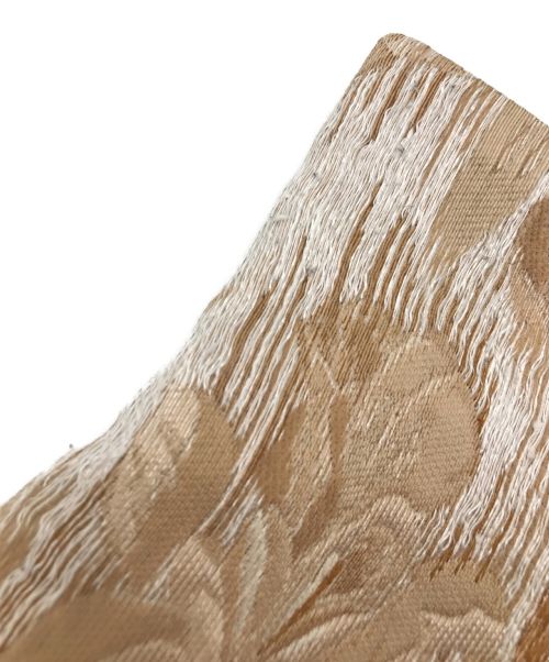 Mame Kurogouchi（マメクロゴウチ）Mame Kurogouchi (マメクロゴウチ) Hazy Floral Jacquard Mini Skirt ブラウン サイズ:2の古着・服飾アイテム