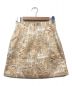 Mame Kurogouchi (マメクロゴウチ) Hazy Floral Jacquard Mini Skirt ブラウン サイズ:2：8000円