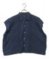 45R（フォーティーファイブアール）の古着「藍インドカディdeステッチ馬ブラウス」｜ネイビー