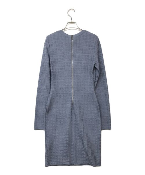 GIVENCHY（ジバンシィ）GIVENCHY (ジバンシィ) 4G ジャカード ドレス ネイビー サイズ:Sの古着・服飾アイテム