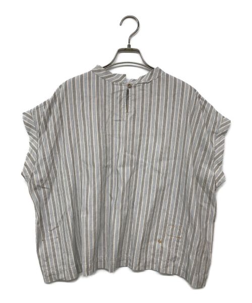 45R（フォーティファイブ・アール）45R (フォーティーファイブアール) インドカディシャツデニムのMシャツ ブルー サイズ:記載なしの古着・服飾アイテム