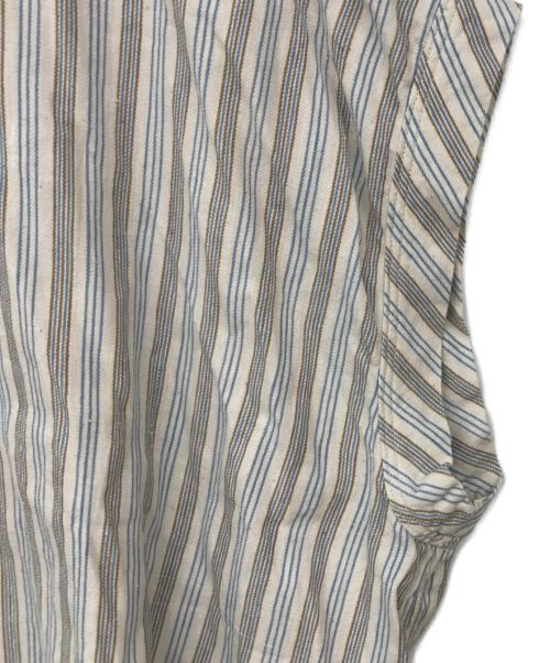 45R（フォーティファイブ・アール）45R (フォーティーファイブアール) インドカディシャツデニムのMシャツ ブルー サイズ:記載なしの古着・服飾アイテム