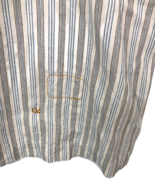 45R（フォーティファイブ・アール）45R (フォーティーファイブアール) インドカディシャツデニムのMシャツ ブルー サイズ:記載なしの古着・服飾アイテム