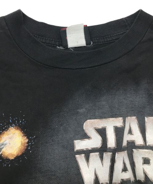 STAR WARS（スターウォーズ）STAR WARS (スターウォーズ) ヴィンテージムービーTシャツ ブラック サイズ:Mの古着・服飾アイテム