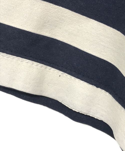 Champion（チャンピオン）Champion (チャンピオン) フットボールTシャツ ネイビー サイズ:Mの古着・服飾アイテム