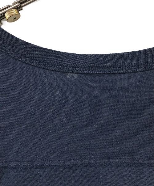 Champion（チャンピオン）Champion (チャンピオン) フットボールTシャツ ネイビー サイズ:Mの古着・服飾アイテム