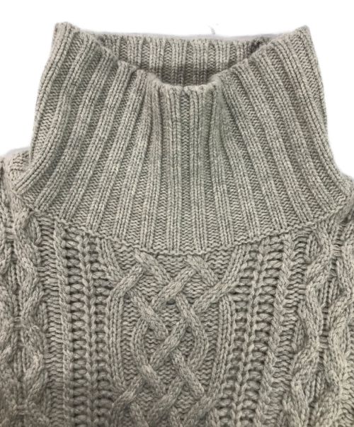 BURBERRY（バーバリー）BURBERRY (バーバリー) タートルネックニット グレー サイズ:Sの古着・服飾アイテム