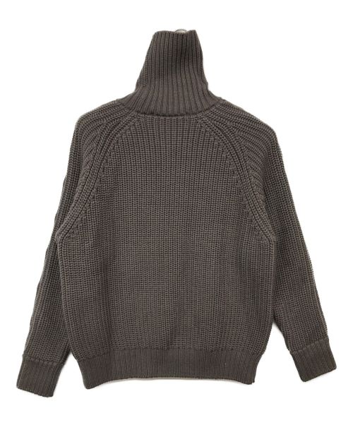 JOHN LAWRENCE SULLIVAN（ジョン ローレンス サリバン）JOHN LAWRENCE SULLIVAN (ジョン ローレンス サリバン) タートルネックボタンスリーブニットセーター グレー サイズ:0Sの古着・服飾アイテム