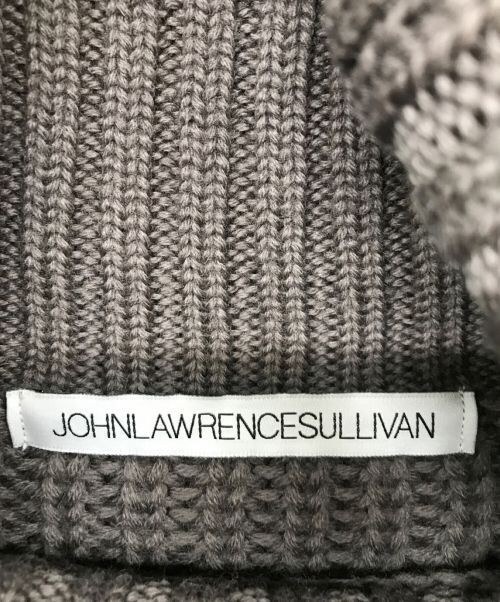 JOHN LAWRENCE SULLIVAN（ジョン ローレンス サリバン）JOHN LAWRENCE SULLIVAN (ジョン ローレンス サリバン) タートルネックボタンスリーブニットセーター グレー サイズ:0Sの古着・服飾アイテム
