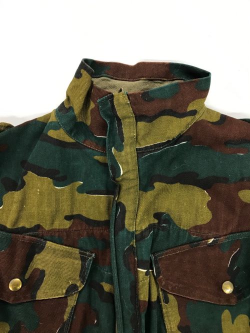 MILITARY（ミリタリー）MILITARY (ミリタリー) Paratroopers Pullover camouflage Jacket/パラトルーパーズプルオーバーカモフラージュジャケット カーキ サイズ:記載なしの古着・服飾アイテム