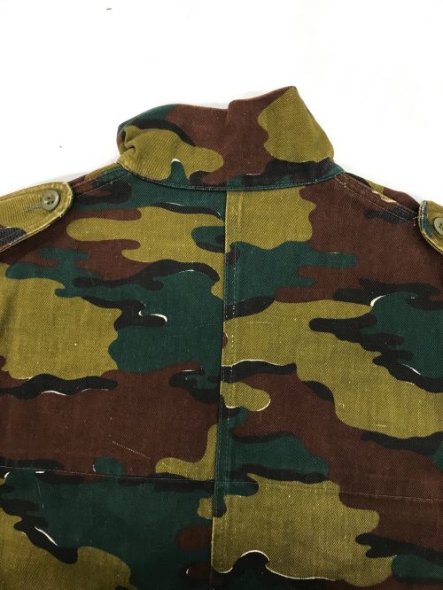 MILITARY（ミリタリー）MILITARY (ミリタリー) Paratroopers Pullover camouflage Jacket/パラトルーパーズプルオーバーカモフラージュジャケット カーキ サイズ:記載なしの古着・服飾アイテム
