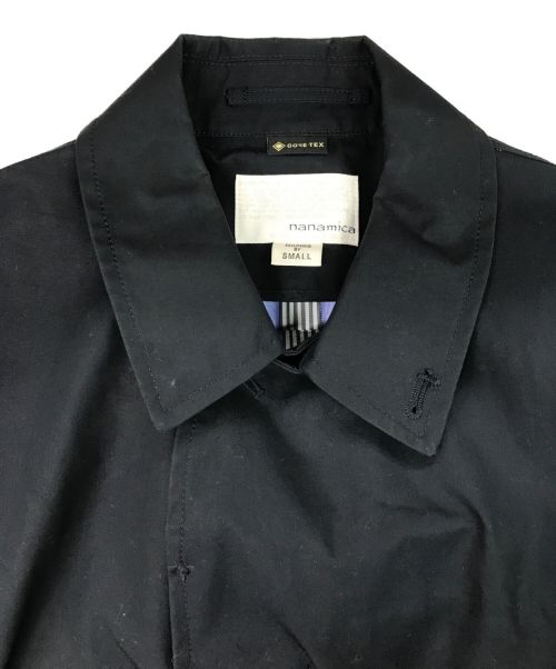 nanamica（ナナミカ）nanamica (ナナミカ) GORE-TEX Soutien Collar Coat/ゴアテックスステンカラーコート ネイビー サイズ:Ｓの古着・服飾アイテム