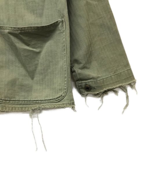 USMC（ユーエスエムシー）USMC (ユーエスエムシー) HBT P-41ジャケット カーキ サイズ:不明の古着・服飾アイテム