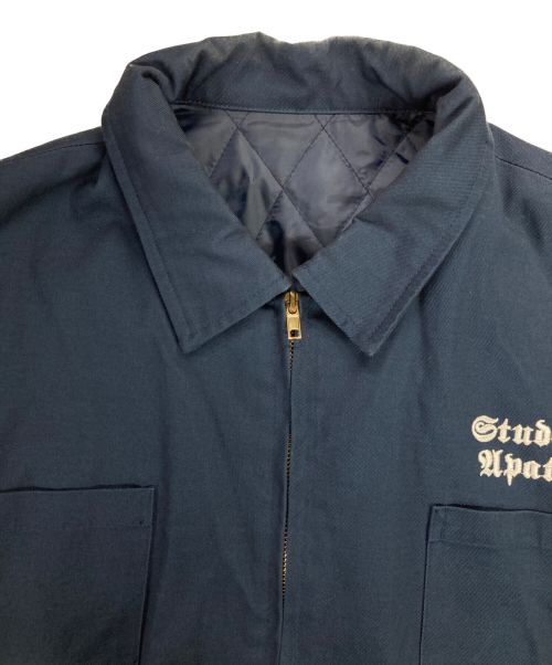 Student Apathy（スチューデント・アパシー）Student Apathy (スチューデント・アパシー) ワークジャケット ネイビー サイズ:Lの古着・服飾アイテム