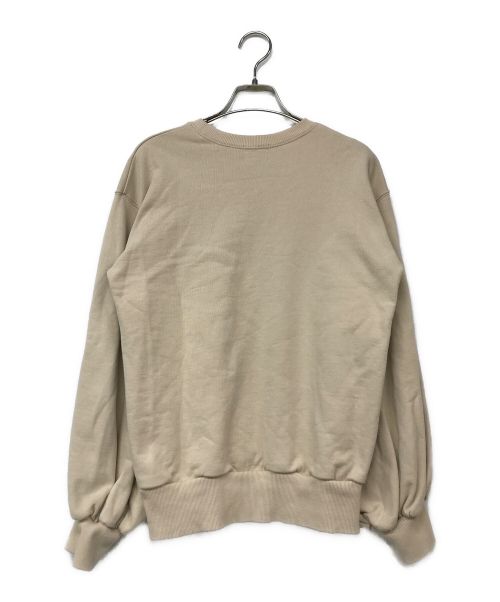 FUMIE=TANAKA（フミエタナカ）FUMIE=TANAKA (フミエタナカ) ボリュームトレーナー ベージュ サイズ:１の古着・服飾アイテム