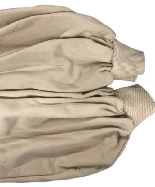 FUMIE=TANAKA（フミエタナカ）FUMIE=TANAKA (フミエタナカ) ボリュームトレーナー ベージュ サイズ:１の古着・服飾アイテム