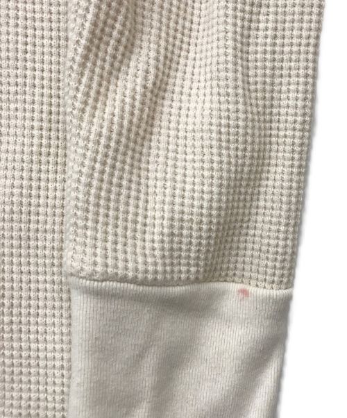 Uhr（ウーア）Uhr (ウーア) Puff Shoulder Waffle Dress アイボリー サイズ:36の古着・服飾アイテム