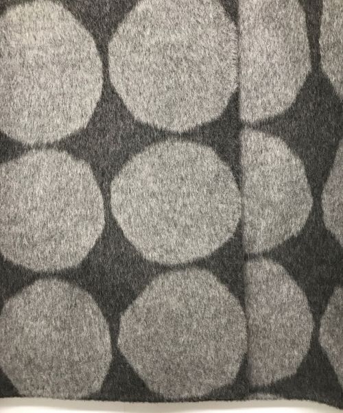 marimekko（マリメッコ）marimekko (マリメッコ) Elfa Kivet ウールコート グレー サイズ:Sの古着・服飾アイテム