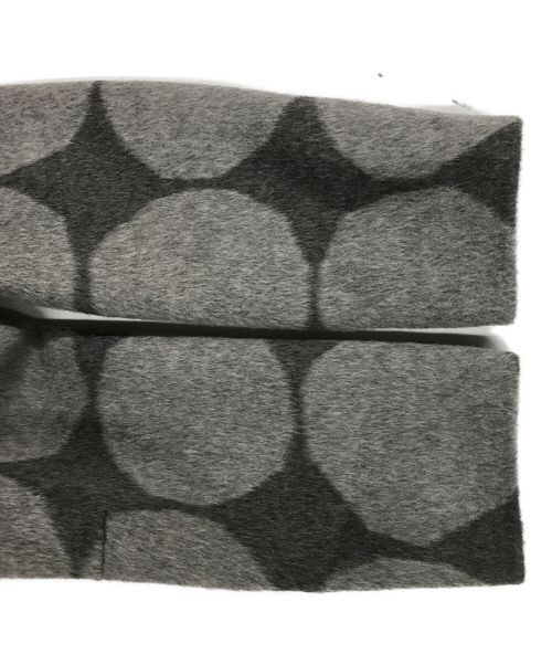 marimekko（マリメッコ）marimekko (マリメッコ) Elfa Kivet ウールコート グレー サイズ:Sの古着・服飾アイテム