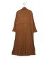 sahara (サハラ) Rib Knit Dress/リブニットドレス ブラウン サイズ:記載なし：3000円