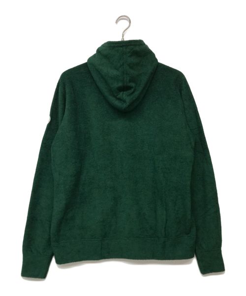 YANUK（ヤヌーク）YANUK (ヤヌーク) パイル地パーカー グリーン サイズ:M 未使用品の古着・服飾アイテム