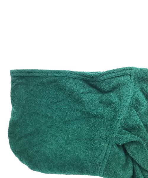 YANUK（ヤヌーク）YANUK (ヤヌーク) パイル地パーカー グリーン サイズ:M 未使用品の古着・服飾アイテム