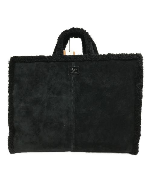 UGG（アグ）UGG (アグ) TELFAR (テルファー) LARGE SHOPPER/ボアトートバック ブラックの古着・服飾アイテム