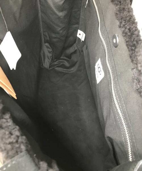 UGG（アグ）UGG (アグ) TELFAR (テルファー) LARGE SHOPPER/ボアトートバック ブラックの古着・服飾アイテム