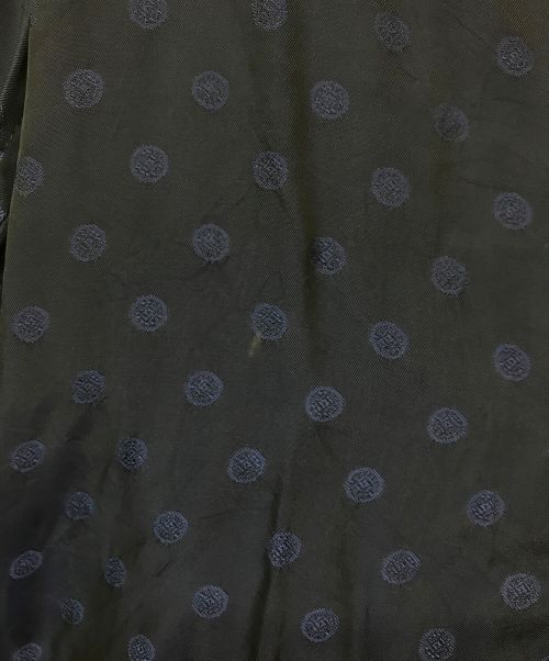 TOGA VIRILIS（トーガ ビリリース）TOGA VIRILIS (トーガ ビリリース) Jacquard Long Coat ネイビー サイズ:48の古着・服飾アイテム