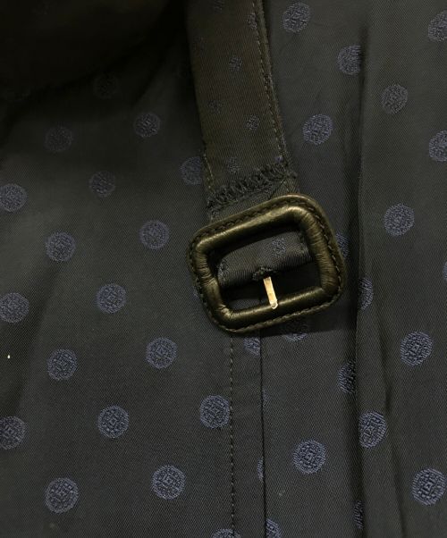 TOGA VIRILIS（トーガ ビリリース）TOGA VIRILIS (トーガ ビリリース) Jacquard Long Coat ネイビー サイズ:48の古着・服飾アイテム