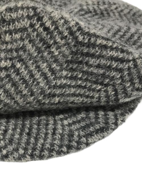 RRL（ダブルアールエル）RRL (ダブルアールエル) ウールキャスケット グレー サイズ:ONE SIZEの古着・服飾アイテム