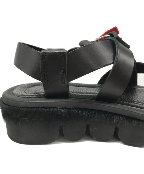 HENDER SCHEME（エンダースキーマ）HENDER SCHEME (エンダースキーマ) meadow sandal/サンダル ブラック サイズ:表記無しの古着・服飾アイテム