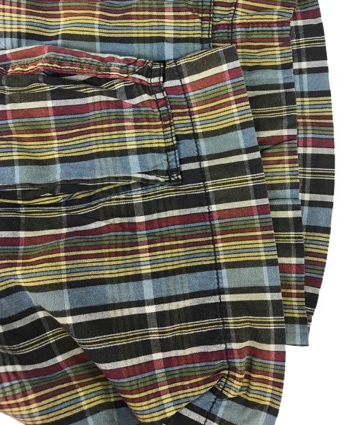 POLO RALPH LAUREN（ポロ・ラルフローレン）POLO RALPH LAUREN (ポロ・ラルフローレン) チェックハーフパンツ ネイビー サイズ:76cm (W30)の古着・服飾アイテム