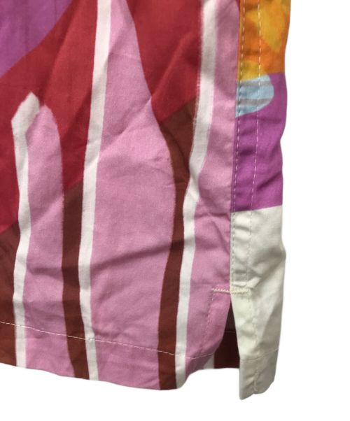 ALOHA RUG（アロハラグ）ALOHA RUG (アロハラグ) WA-PLUS (ワプラス) アロハシャツ ピンク×オレンジ サイズ:2の古着・服飾アイテム