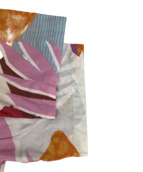 ALOHA RUG（アロハラグ）ALOHA RUG (アロハラグ) WA-PLUS (ワプラス) アロハシャツ ピンク×オレンジ サイズ:2の古着・服飾アイテム