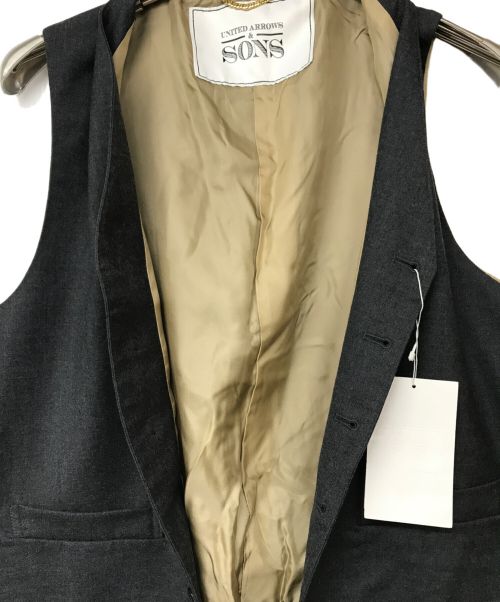 UNITED ARROWS（ユナイテッドアローズ）UNITED ARROWS (ユナイテッドアローズ) オールインワン グレー サイズ:L 未使用品の古着・服飾アイテム