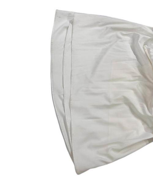 HER LIP TO（ハーリップトゥ）HER LIP TO (ハーリップトゥ) Pleated Open Shirt Dress/ワンピース ホワイト サイズ:Ｍの古着・服飾アイテム