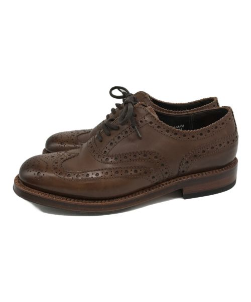 GRENSON（グレンソン）GRENSON (グレンソン) ウィングチップシューズ ブラウン サイズ:7の古着・服飾アイテム