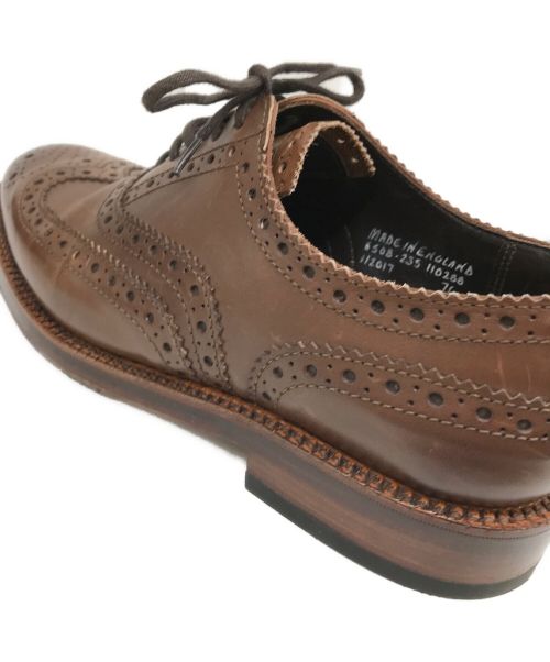 GRENSON（グレンソン）GRENSON (グレンソン) ウィングチップシューズ ブラウン サイズ:7の古着・服飾アイテム