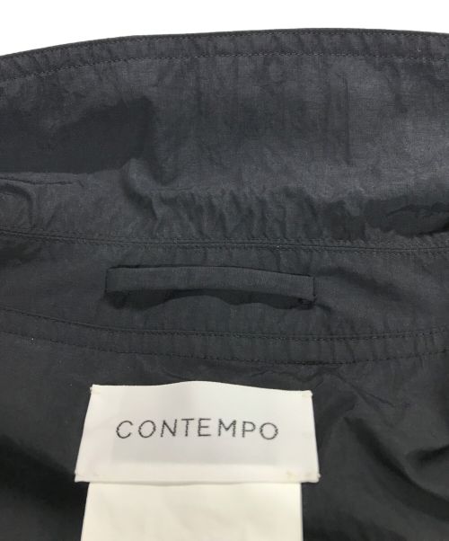 YAECA CONTEMPO（ヤエカ コンテンポ）YAECA CONTEMPO (ヤエカ コンテンポ) ナイロンレインコート ブラック サイズ:Sの古着・服飾アイテム