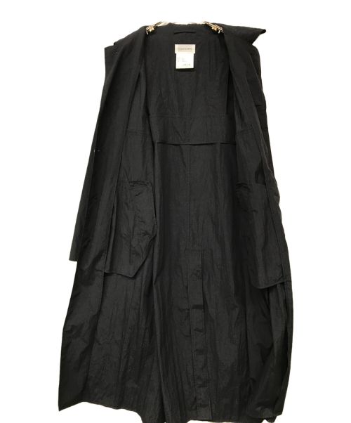 YAECA CONTEMPO（ヤエカ コンテンポ）YAECA CONTEMPO (ヤエカ コンテンポ) ナイロンレインコート ブラック サイズ:Sの古着・服飾アイテム